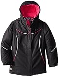 ZeroXposur Girl's 7-16 Ruby System Jacket, Black, Large/14