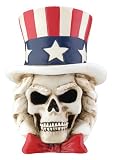 Uncle Sam Skeleton Head Collectible Skull Figurine Statue Sculpture 41EvSCMXAqL. SL160 Uncle Sam Skeleton Head Collectible Skull Figurine Statue Sculpture