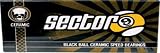 Sector 9 Black Ball Ceramic Race Bearings