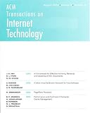 Acm Transactions on Internet Technology