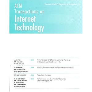 Acm Transactions on Internet Technology by