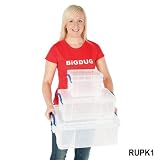 Really Useful Box Promo Kit Includes 18 + 9 + 3 Litre Clear Boxes