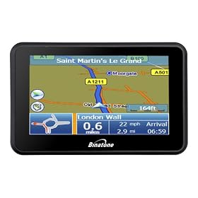 Binatone G500 5" Sat Nav with UK and Ireland Maps