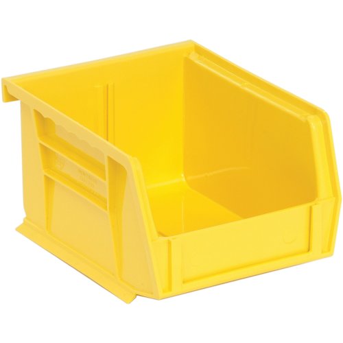 Edsal PB8500Y High Density Stackable Plastic Bin, 4