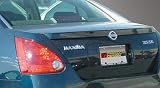 OEM Wing: 2004 Nissan Maxima; Lip Style; Paintable