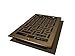 Decor Grates AJL610W-RB Oriental Wall Register, 6x10 Inches, Rubbed Bronze Finish