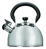  : Range Kleen Stainless Steel 2.6 Quart Whistling Tea Kettle w/encapsulated bottom