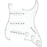 DiMarzio FG2108 HS Setup Prewired Strat-Style Pickguard White