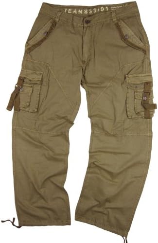 Stone Touch Men's Military Cargo Pants