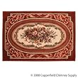 Olefin Rectangular Rug 31" x 45" Bordeaux Spanish Red