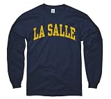 La Salle Explorers Navy Arch Long Sleeve T-Shirt