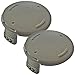 Ryobi 3411546-7G Trimmer Replacement Spool Cover (2 Pack)