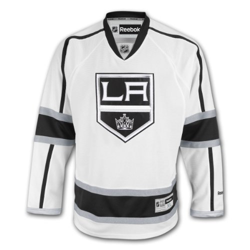 Los Angeles Kings 2011-12 Reebok Premier Replica Road NHL Hockey Jersey Size XL