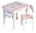 Art Table & Chair Set Pink by Guidecraft