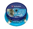 Verbatim CD-R Lightscribe V 1.2, 700 MB, 52x, bo�te de 25 80 minutes Spindle, version 1.2 avec surfa