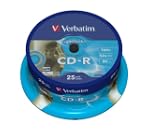 Verbatim Cdr 700 52X Spindle 25Uds Li...