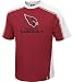 Arizona Cardinals Red Upgrade Short Sleeve Crew Image of Arizona Cardinals Red Upgrade Short Sleeve Crew