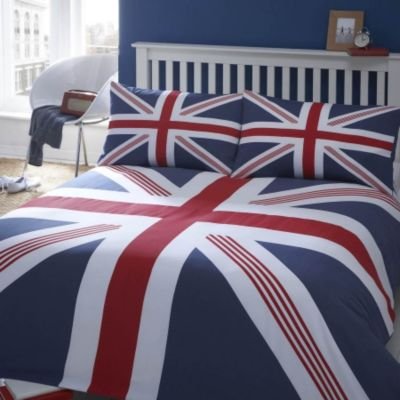 Debenhams- Union Jack bed linen- pair of standard pillowcases