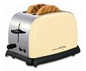 Hinari TL108SSCR 2 Slice 2 Slot Toaster - Cream Stainless Steel