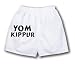 White Boxer Short with Yom Kippur
