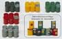 METAL DRUMS - PREISER HO SCALE MODEL TRAIN ACCESSORIES 17101