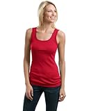 IMAGE OF Port Authority Women's Concept Rib Stretch Tank, red blaze, XXXX-Large