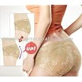 Enhanced Padded Butt Panties Removable Pads Buttocks Black size 8-10