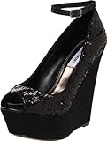 Steve Madden Women's Xtra Wedge Pump,Black Multi,8 M US
