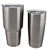 Craft Connections 30 & 20 Oz Vacuum Insulated Stainless BOSS Tumbler Set with Lids (Stainless Steel)