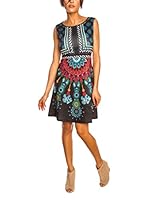 Spring Style Vestido Gloria (Negro / Turquesa)