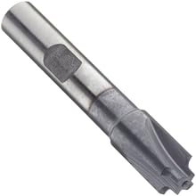 Niagara Cutter CRM125 High Speed Steel Corner Rounding End Mills, metric, Right Hand, Weldon Shank, TiCN Finish, Non-Center Cutting
