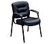 Black Leather Guest Chair