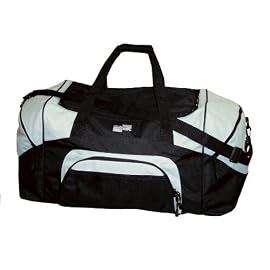 Blk & Grey Sports Duffel Bag