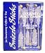 Gourmet Rock Candy Swizzle Sticks, White (DP) 125g (4.5oz)