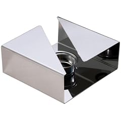 Chg 9874-49 W�rmer aus Edelstahl  mit Edelstahlkerzenhalter (ohne Kerze) / 12.5 x 12 x 5 cm / Materialst�rke: 1mm