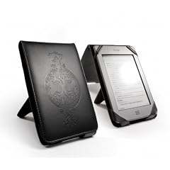 Tuff-Luv Apocalypse Kunstleder Tasche case f�r Amazon Kindle Touch / Sony PRS-T1 / Pocketbook 611 / 622 Touch)- "Tree of Life" - schwarz