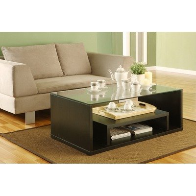 Michel Two in One Extendable Coffee Table in Warm Red Cocoa
