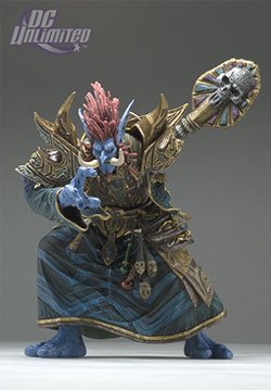 41EvyVbGAmL World of Warcraft Series 2 Troll Priest: Zabra Hexx Action Figure