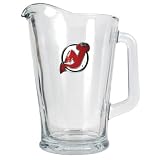 New Jersey Devils Large Glass Beer Pitcher