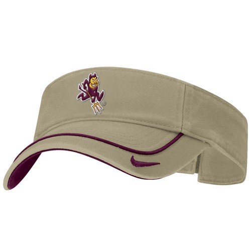 Nike Arizona State Sun Devils Khaki Swoosh Visor