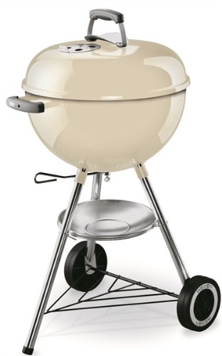 Weber 1245304 One-Touch Original Barbecue à Charbon Blanc Ivoire 47 cm