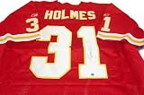 Priest Holmes Kansas City Chiefs Autographed Reebok Red Jersey