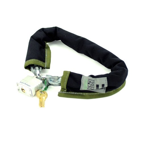 FREDRIK PACKERS(フレドリックパッカーズ) chain cover & chain Lock black×olive