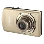 Canon Digital IXUS 870 IS Camera - Gold (10MP, 4x Optical Zoom) 3.0  inch PureColor LCD II