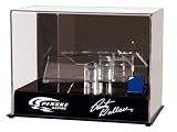 Rusty Wallace 1/24th Die Cast Display Case with Platform and Race Used Metal Piece
