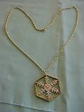 Franklin Mint Snowflake Necklace