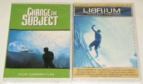 Buy Change The Subject & Librium - 2 Great Sufing Movies together! - Surfing DVDS by Transworld Surf