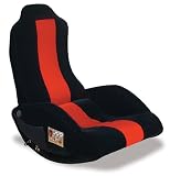 Boom Chair 2.1 Gaming Chair - Black with Red Stripe