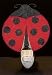 Children's Quality Designed Red Lady Bug Room Night Light