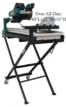 27" Tile Saw Cutter Ceramic Marble Slate Stone Pavers